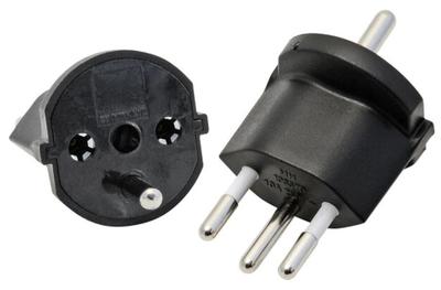 Fix-Adapter SchuKo-CH 3-polig