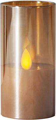 LED Pillar Kerze M-Twinkle