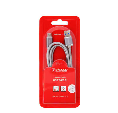 Charge'n Sync USB Type-C - 2m - Steel Line